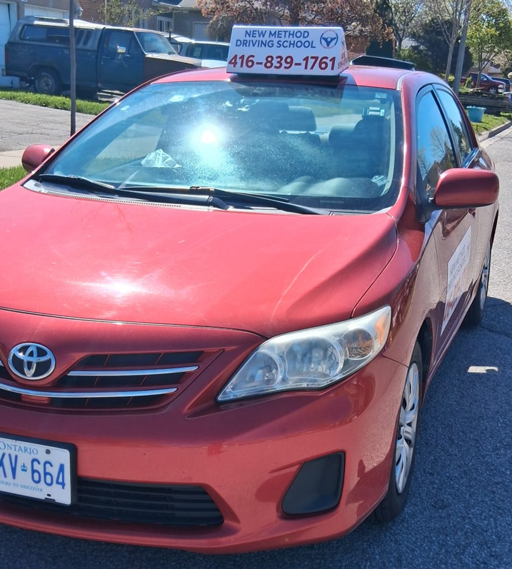 New Method Driving School training vehicle